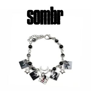 Sombr Mini Album/Single/EP Cover Charm Bracelet | Concert Outfit Accessories